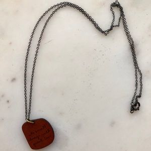 💥MOVING SALE💥 Custom Leather Necklace